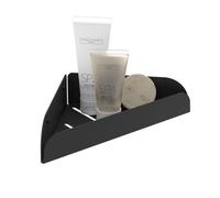 Porte-savon rectangulaire OBI noir mat - SALGAR 98250