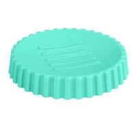 Porte-savon rond Minas, bleu, Ø11 cm, WENKO - Allstar, couleur:vert