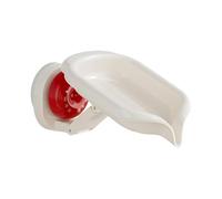 Porte-savon rotatif à 360 degrés - Design moderne - Récipient de drainage efficace pour comptoir de salle de bain - Boîte de rangement