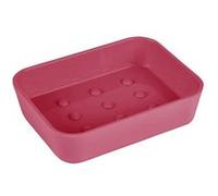 Porte-Savon Soft Touch Vitamine 11cm Framboise