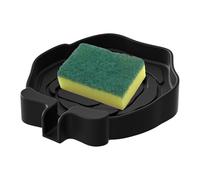 Porte-savon - Support éponge en silicone pour plan de travail | Porte-savon avec drainage en forme de rose pour salle de bain, cuisine, voyage, extérieur, comptoir