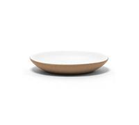 douceur d'intérieur, Porte-Savon (Ø 11,5 x 2 cm) Mambo Sable, Grès Uni Soft Touch