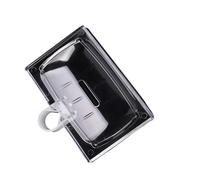 Porte-savon ventilé transparent pour salle de bain - Solution de rangement - Ne glisse pas - Empêche la désorganisation des restes - Facile à nettoyer - Porte-savon moderne tendance