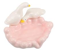 Porte-savonnette Canard en Céramique, Design Décoratif, pour Salle de