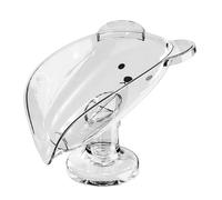 Porte-savons Comptoir, Drainage sans Trous, Porte-Savon Maison lumière Luxe Ventouse Salle de Bain Nouveaux indispensables pour la Maison(A)