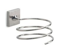 Porte Sèche-cheveux Mur Gedy FJ55 38 Fuji Argenté Brossé