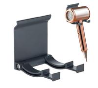 Porte-Sèche-Cheveux Mural - Organisateur Pliable Pour Outils De Coiffure - Crochet Organisateur Pour Accessoires De Coiffure - Pour Femmes Filles Maison Salon Hôtel Appartement Salle De Bains