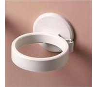 Porte-sèche-cheveux, Organisateur de Séchoir à Souffle Mural Adhésif pour Salle de bain. Séchage Facile, Espace organisé avec Conception Minimaliste, Installation sans Perceuse, en Plastique avec