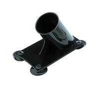Porte sèche-cheveux ventouse noir Sibel