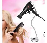 Porte-sèche-linge, Support de Mur de Sèche-Cheveux à 360 Degrés avec une Forte Tasserie pour Séchage des Cheveux et Toilettage pour Animaux de Compagnie