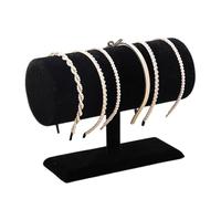 Porte-Serre-Têtes | Velours Horizontal Rangement Décoration de Chambre | Organisateur de Bandeaux Mode Porte-Bandeaux | pour Accessoires Cheveux Coiffeuse Chambre Bureau Appartement