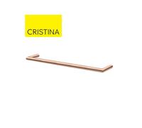 Porte serviette 45 cm Or Rose Brossé Ambiente - CRISTINA ONDYNA AM21134P