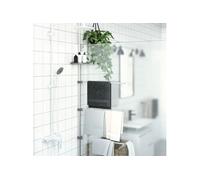 vidaXL Porte-Serviette 47x280 cm Aluminium, Porte-Serviette sur Pied, sèche-Serviette Vertical, Porte-Serviette étroit, Support de Porte-Serviette
