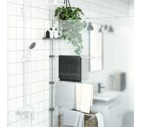 Porte-serviette 47x280 cm aluminium porte-serviette sur pied vidaXL