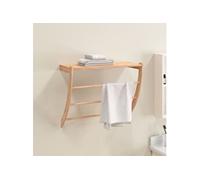 Porte serviette 60x25,5x49 cm Bois massif de noyer