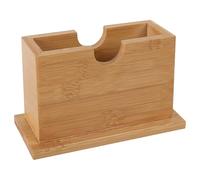 Porte-serviette | Appel esthétique Boost Boîte des porte-boîtes de tissus en bois | Natural Design Restaurant du support de papier de bureau Améliorez l'effet décoratif global