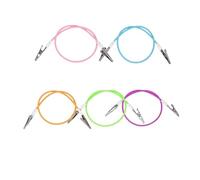 porte-serviette chaîne avec clip Porte-bavoirs en Silicone, pinces à écharpe, fixation de serviettes pour repas en extérieur et fêtes(5pcs Mixed)