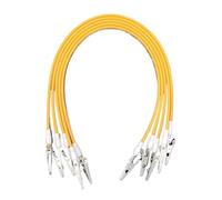 porte-serviette chaîne avec clip Porte-serviettes en acier inoxydable, 5 pièces, pinces à bavoir, chaîne, Clip Silicone, écharpe, porte-serviettes pour repas en extérieur et fêtes(5pcs orange)