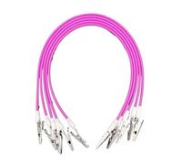 porte-serviette chaîne avec clip Porte-serviettes en acier inoxydable, 5 pièces, pinces à bavoir, chaîne, Clip Silicone, écharpe, porte-serviettes pour repas en extérieur et fêtes(5pcs purple)