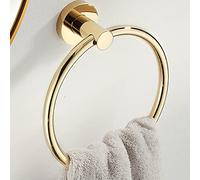 Porte-Serviette de Bain, Serviette de Salle de Bain, Serviette en cuivre, Porte-Serviettes, Porte-Serviette Suspendu, Porte-Serviette de Salle de Bain Rond léger Decoration