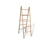 Porte-serviette double avec 5 barreaux Bambou 50 x 160 cm
