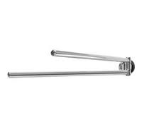 Porte serviette double gris chrome Fackelmann Vision Gris