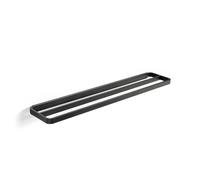 Zone Denmark Porte-serviette double RIM 12x70 cm Black
