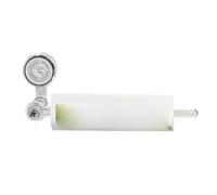 Porte-serviette en papier à succion, porte-mouchoirs, support de rangement enveloppant, montage sans perçage, système de ventouse d'économie d'espace, pour porte en verre de salle de bain, utilisation