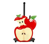 Porte-serviette en papier fruit - 420 g de support de table en métal pour la cuisine et la salle de bain, conception verticale moderne avec thème de fruits, décorations de comptoir pour l'appartement