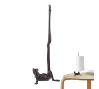 Porte-serviette en papier grenouille - porte-roule du Toad Times, polyvalent pour les toilettes et le papier de cuisine, une base stable pour le sol ou le plan de travail, un design drôle, pratique et