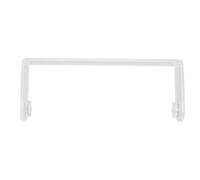 Porte Serviette en Papier sous L'Armoire: Distributeur de Rouleau de Cuisine Auto Adhésif, pour Salle de Bain et Cuisine, Durable et Économie d'Espace (Transparent)