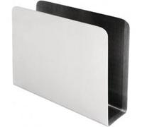 Porte-serviette inox carré - Olympia - Inox150 Noir G