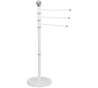 Porte-serviette MSV - 3 branches - Epoxy blanc