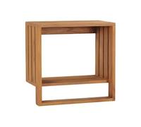 Porte-serviette mural 35 x 20 x 35 cm bois de teck solide 02_0001644