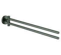 Porte Serviette Mural Grohe Essentials Hard Graphite Brossé 40371AL1