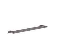 Porte serviette Mural Hansgrohe AddStoris Double 648x32mm Chrome Brossé