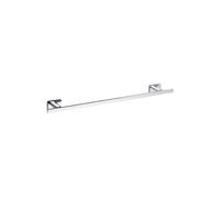 Porte-serviette mural NIKI en alliage de zinc poli 55 x6,2 x3,6 cm-55