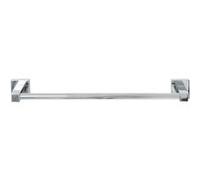 Porte serviette mural vertical gris chrome 49,5 x 5 x 7 cm Fackelmann Mare Gris