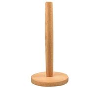 Porte Serviette Papier pour Cuisine, Antidérapant Porte Rouleau de Papier en Bois, Support de Rouleau Cuisine Debout Libre pour La Maison, La Chambre à Coucher, La Salle Bain