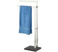 Porte-serviette & porte-vêtements en acier inox slate rock - anthracite / chrome Inox G