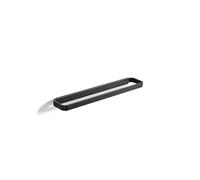 Porte-serviette Rim Zone Denmark noir, 44x2.5x7.5 cm