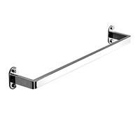 Porte-serviettes 100 cm 110 cm 120 cm Barre ou support pour serviettes Finition polie en acier inoxydable Accessoires de quincaillerie de salle de bain à montage mural (Taille : 105 cm) Smooth sailing