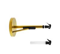 Porte-serviettes 2 en 1 et support pour bouteille de nettoyage avec base en EVA robuste en acier inoxydable de qualité supérieure pour salle de bain et espace de travail résistant à l'eau