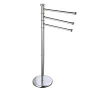 Porte-Serviettes 3 Bras Chromé