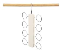 porte-serviettes 31,5 cm bois/métal beige