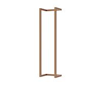 Porte-serviettes 95x25x20cm Cuivre brossé PVD (Cuivre) SW876700