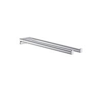 hansgrohe AddStoris porte-serviettes 41770000 longueur 445 mm, deux bras, montage mural, métal, chromé