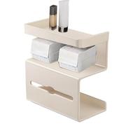 Porte-serviettes avec étagère pour téléphone - Porte-rouleaux sans perceuses pour salle de bain | Moderne pour WC salle de bain invité Appartement Maison