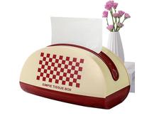 Porte-serviettes avec housse en papier - Boîte à mouchoirs à ressort pour la maison | Housse en papier avec design à ressort, porte-serviettes | Distributeur de mouchoirs portable pour l'inauguration