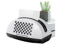 Porte-serviettes avec housse en papier - Boîte à mouchoirs à ressort pour la maison | Housse en papier avec design à ressort, porte-serviettes | Distributeur de mouchoirs portable pour l'inauguration